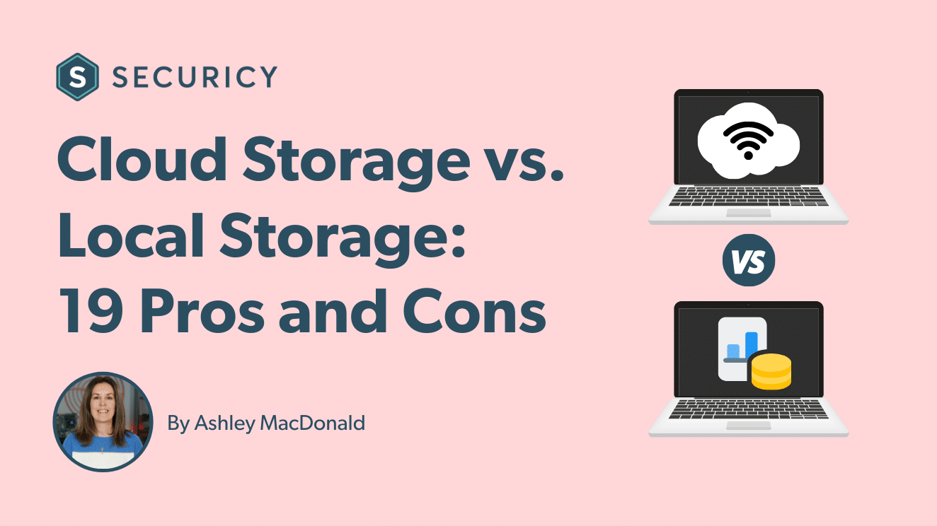 Cloud storage vs. local storage
